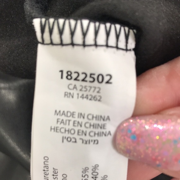 Dex Vegan Leather PullOn Ankle Length Pants Size XL New - Picture 6 of 10